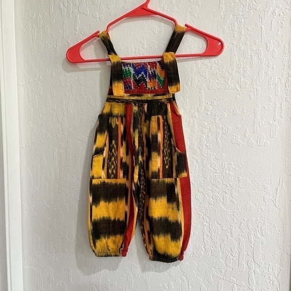 Other - Pimento Made in Guatemala 2T Cotton Overalls Jumpsuit Playsuit